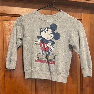 Disney Mickey Mouse Gray Sweatshirt for Kids